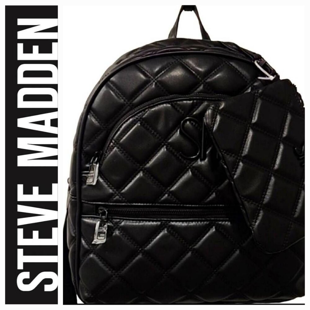 Steve Madden BJulia Quilted Backpack - Picture 1 of 8